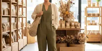 Woman finding authentic sustainable fashion deals in 2026
