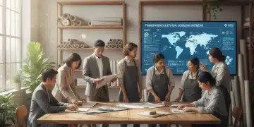 5 Ethical Fashion Brands Achieving 100% Supply Chain Transparency by 2026 Designers and workers collaborating on ethical fashion supply chain transparency
