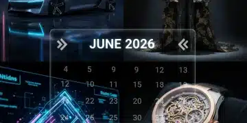Don't Miss Out: The 10 Most Anticipated Exclusive Collections Launching Before June 2026 Montage of luxury items: futuristic car, haute couture, digital art, and watch, symbolizing exclusive collections launching before June 2026.