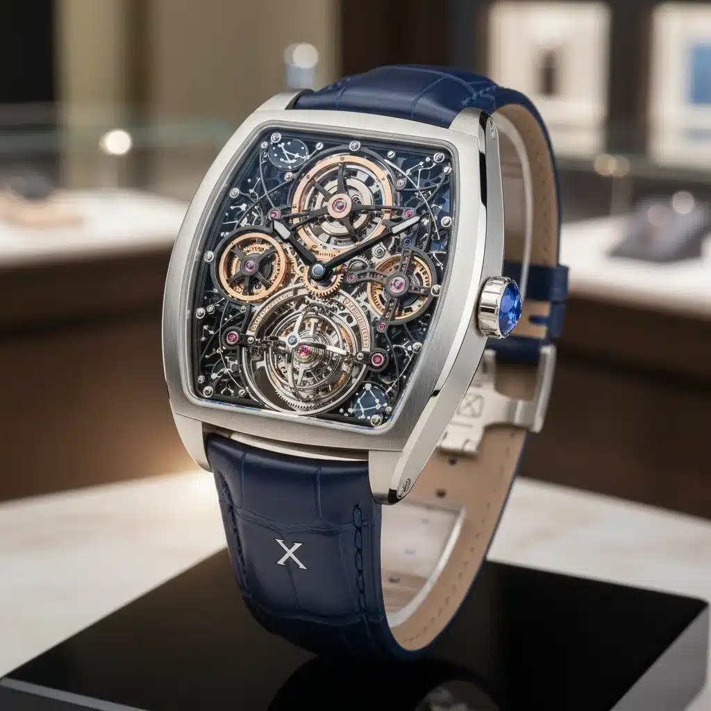 Intricate, limited-edition haute horlogerie timepiece showcasing innovative design.