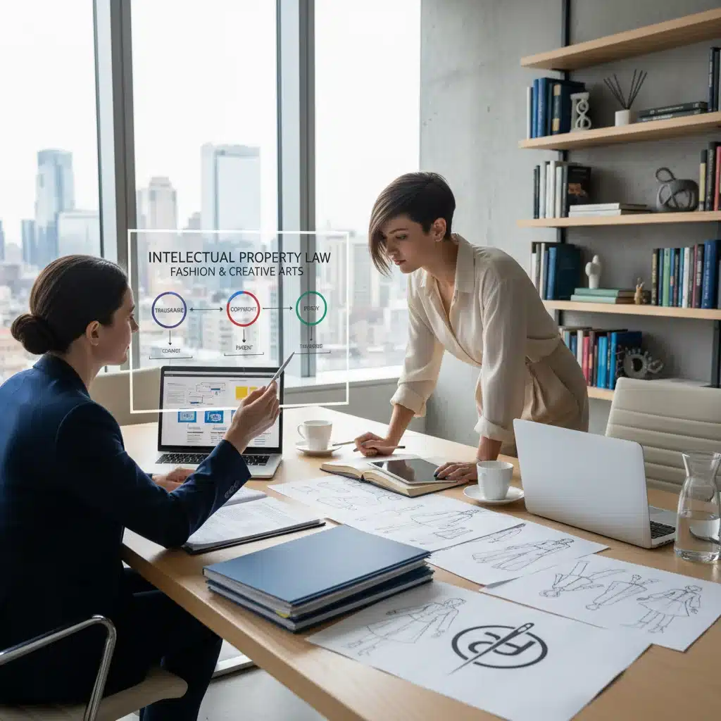 Legal consultation for intellectual property in French fashion