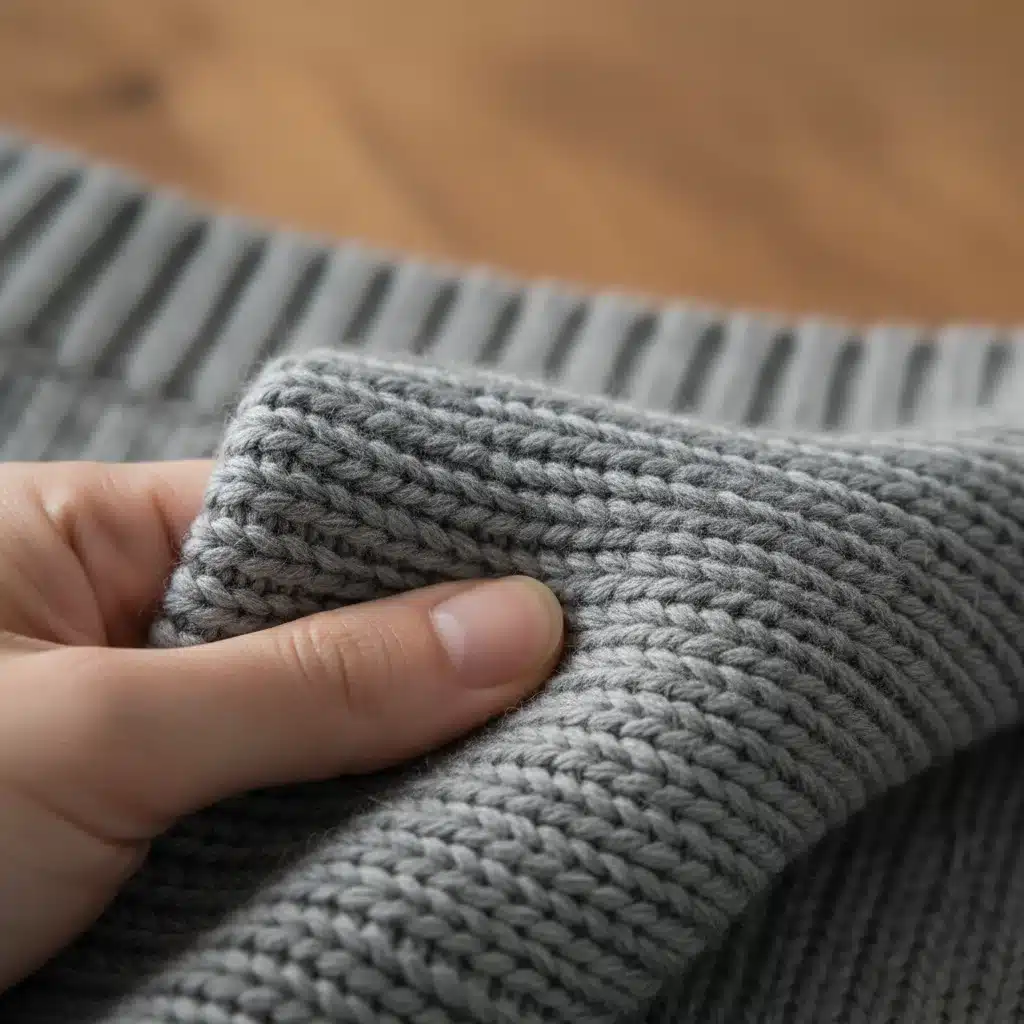 Close-up of high-quality, durable fabric, emphasizing texture and craftsmanship.